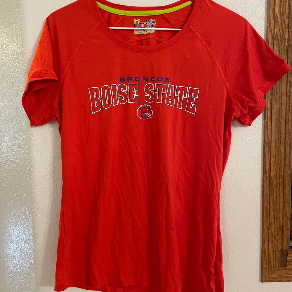 BOISE STATE under armour tee